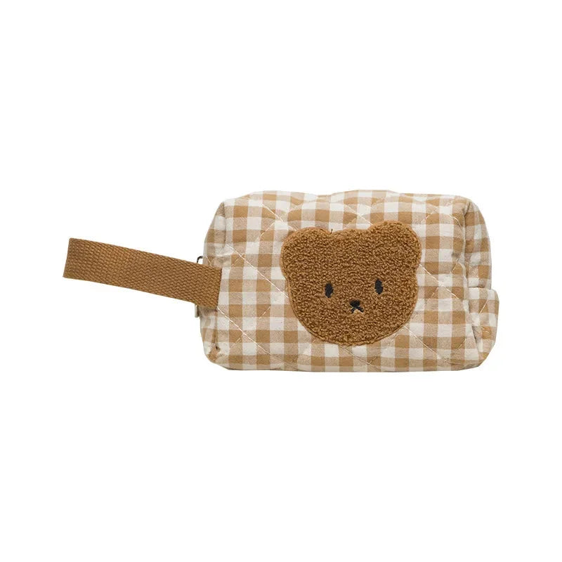 Bolsa Prática Bordada Urso Ama Mamma