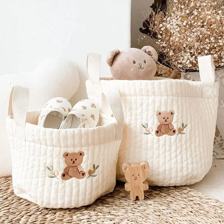 Bolsa Adorável de Algodão com Bordado Ama Mamma - Ama Mamma