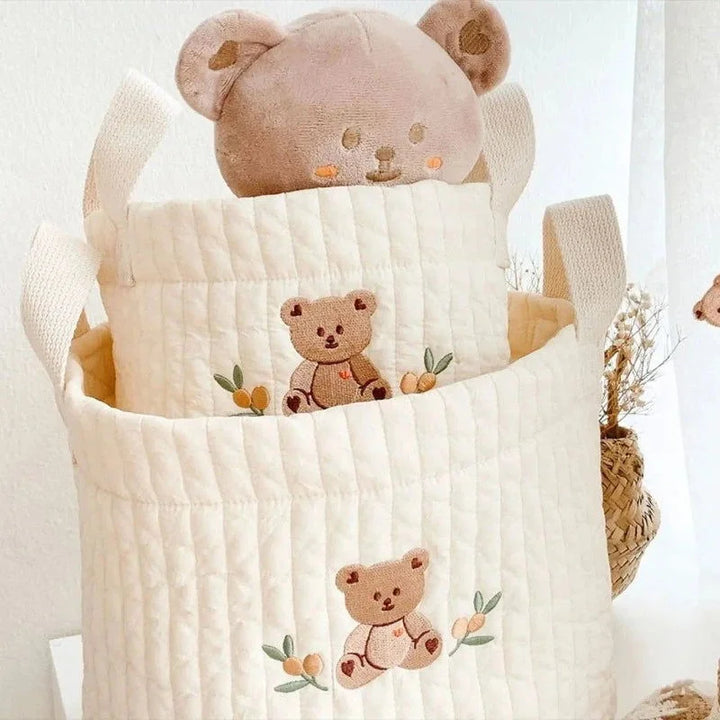 Bolsa Adorável de Algodão com Bordado Ama Mamma - Ama Mamma