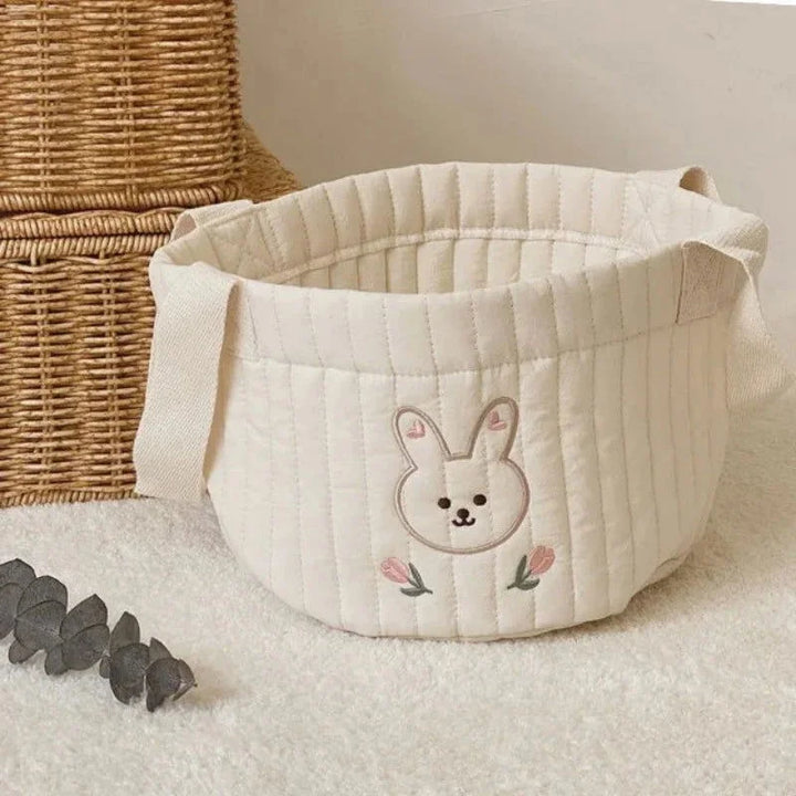 Bolsa Adorável de Algodão com Bordado Ama Mamma - Ama Mamma