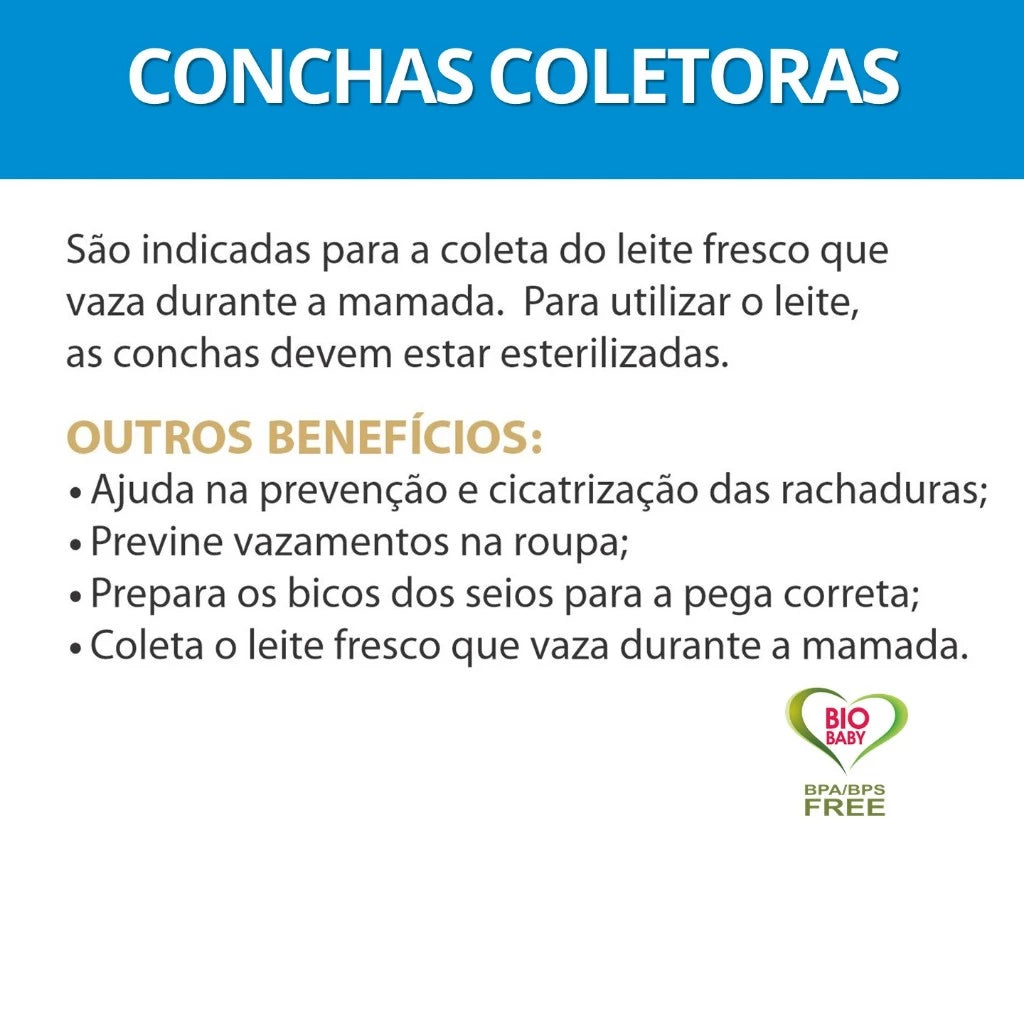 Concha de Amamentação Pós-Parto Ama Mamma