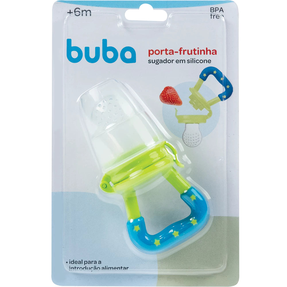 Chupeta Alimentadora em Silicone Baby Buba