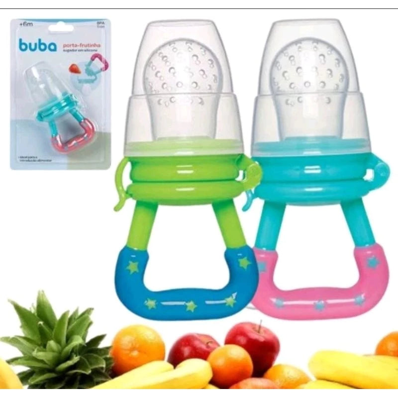 Chupeta Alimentadora em Silicone Baby Buba