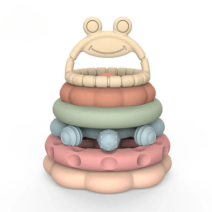 Brinquedo Educacional Empilhável de Silicone Ama Mamma - Ama Mamma