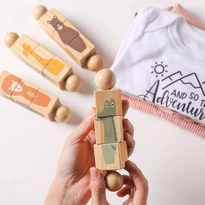 Brinquedo Educativo de Madeira Jogo Ama Mamma - Ama Mamma