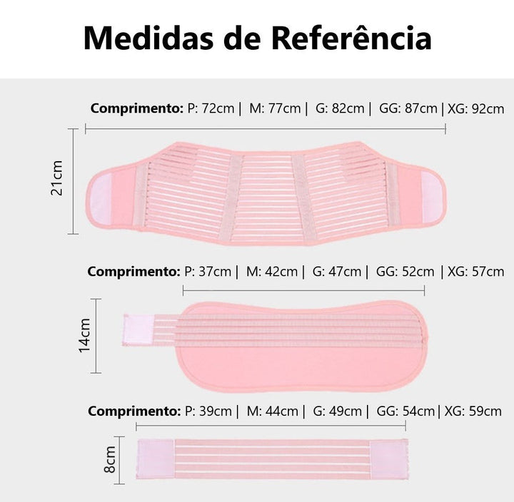 Cinta Faixa de Sustentação para Gestantes - Ama Mamma