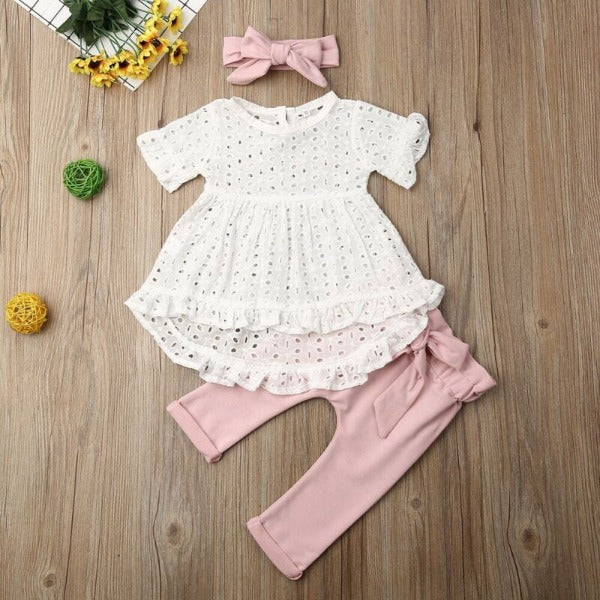 Conjunto Lese 3Pçs | 0-24 Meses - Ama Mamma