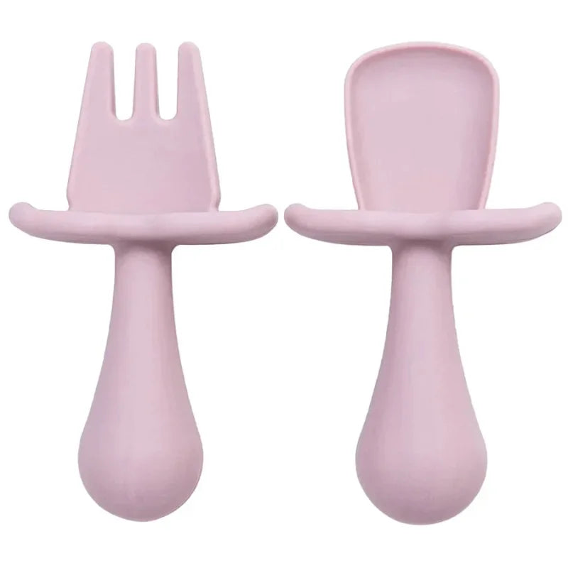 Conjunto Luxuoso de Talheres de Silicone Ama Mamma