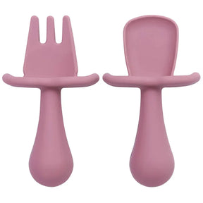 Conjunto Luxuoso de Talheres de Silicone Ama Mamma