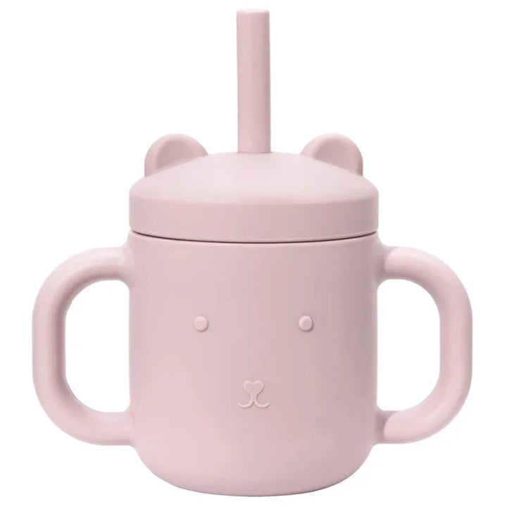 Copo de Treinamento de Silicone com Alça e Canudo para Bebê Ama Mamma - 150ml - Ama Mamma