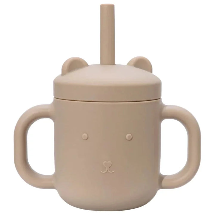 Copo de Treinamento de Silicone com Alça e Canudo para Bebê Ama Mamma - 150ml - Ama Mamma