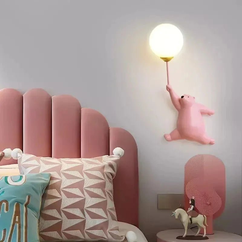 Arandela Moderna Decoração Quarto Infantil Estilo Contemporâneo Ama Mamma