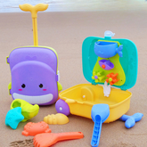 Kit Praia Infantil com Mala Porta Brinquedos