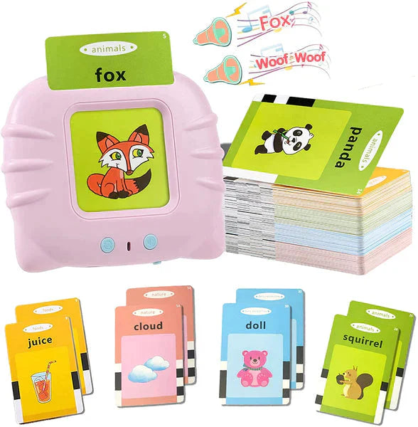 Card English Toy - Brinquedo Educativo para Aprender Inglês 224 Palavras