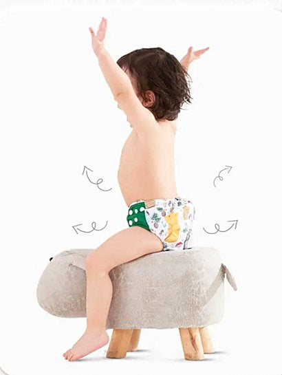 Fralda de Pano Infantil Ecológica e Reutilizável - 4 unidades - Ama Mamma