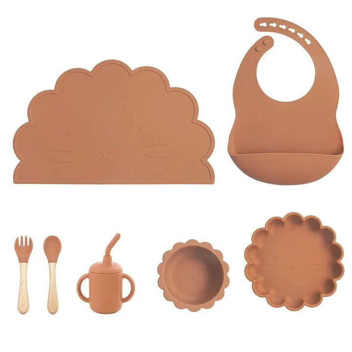 Kit Completo de Alimentação em Silicone 7 Peças Ama Mamma - Ama Mamma