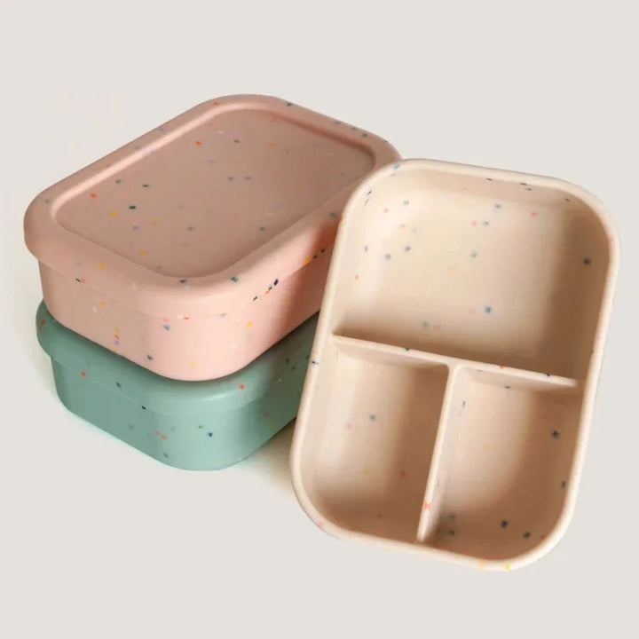 Lancheira Divertida Confete de Silicone com Divisórias Ama Mamma - Ama Mamma