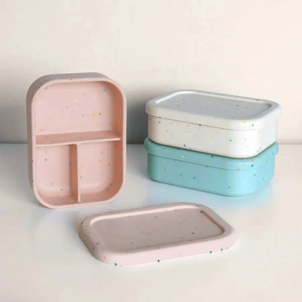 Lancheira Divertida Confete de Silicone com Divisórias Ama Mamma - Ama Mamma
