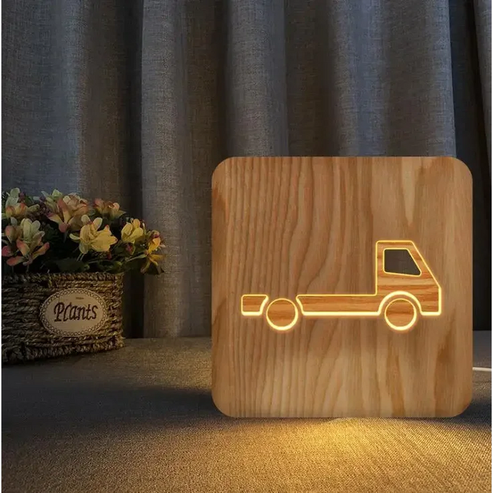 Luminária LED Design de Veículo para Decoração Ama Mamma - Ama Mamma