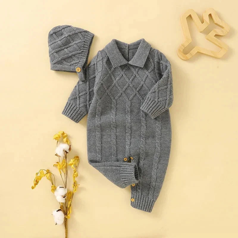 Romper Curto Tricot Aconchegante Ama Mamma - Ama Mamma