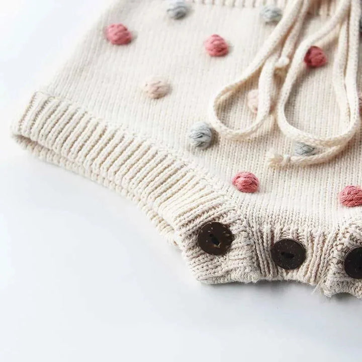 Macacão Curto Tricot Charmoso Ama Mamma - Ama Mamma