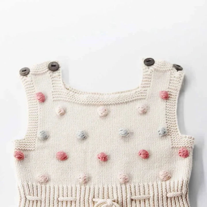 Macacão Curto Tricot Charmoso Ama Mamma - Ama Mamma