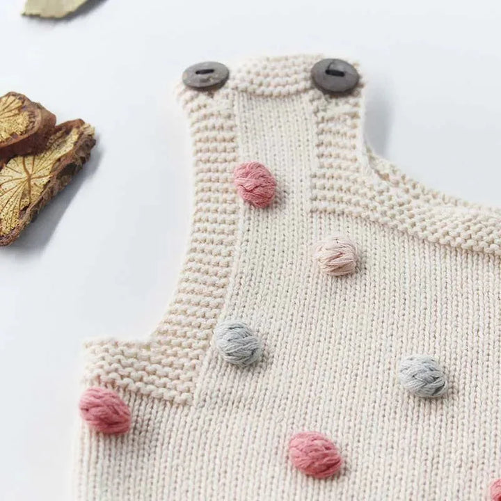 Macacão Curto Tricot Charmoso Ama Mamma - Ama Mamma
