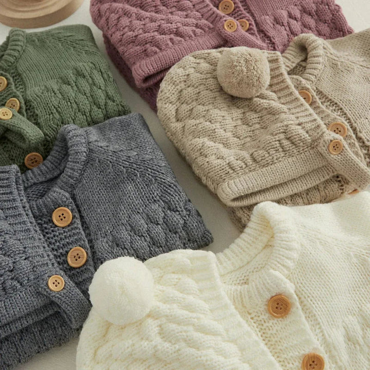 Macacão com Touca Luxuosa de Tricot Ama Mamma - Ama Mamma