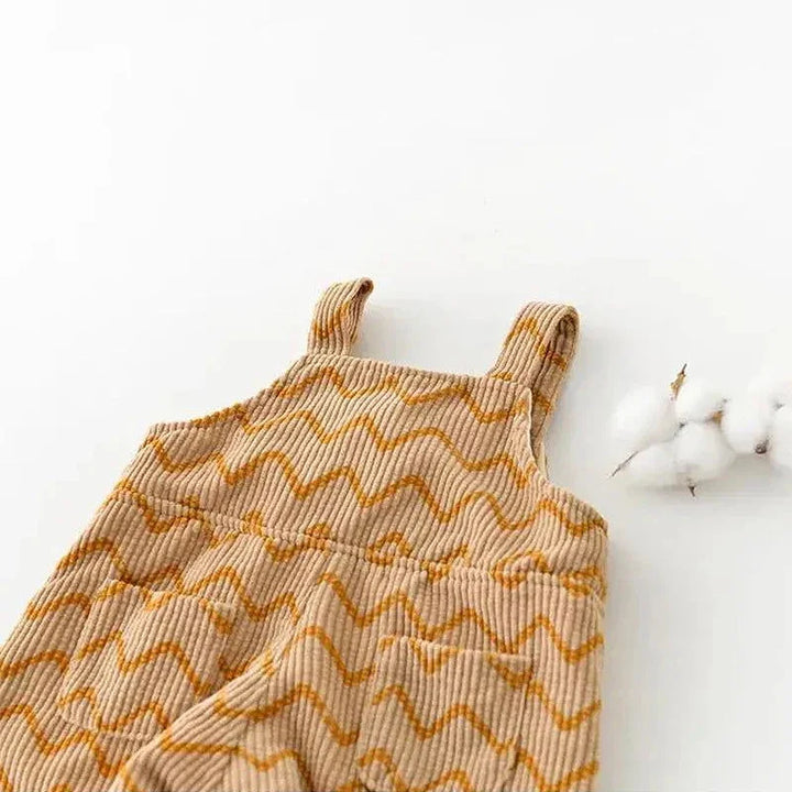 Macacão Aconchego de Veludo Estampado Ama Mamma - Ama Mamma