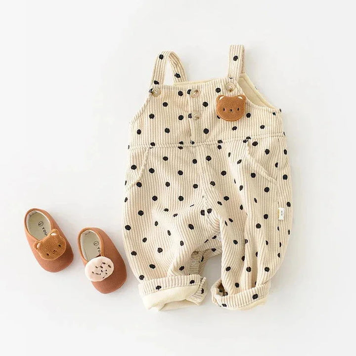 Macacão Aconchego de Veludo Estampado Ama Mamma - Ama Mamma