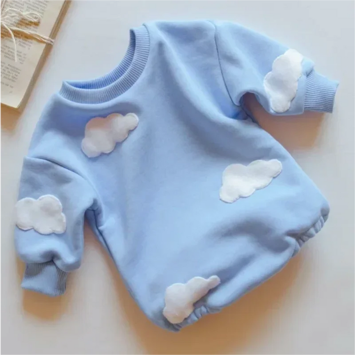 Macacão Romper Nuvens e Flores para Bebê Ama Mamma - Ama Mamma