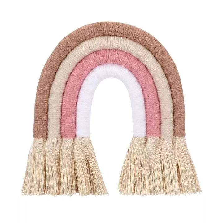 Decoração Boho Arco-Íris de Macramê Ama Mamma - Ama Mamma