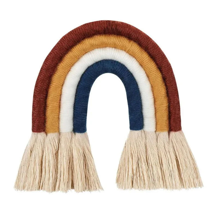Decoração Boho Arco-Íris de Macramê Ama Mamma - Ama Mamma