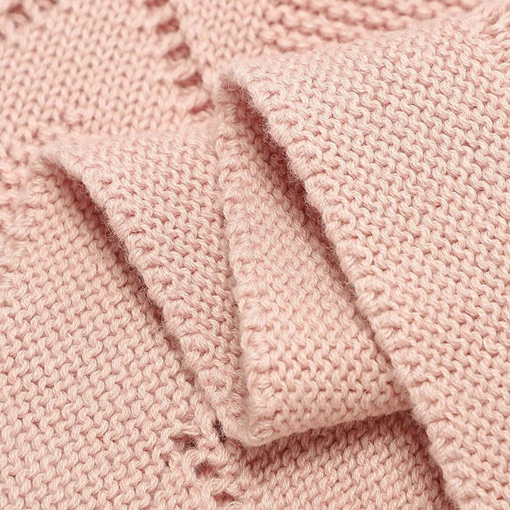 Cobertor Tricot Charmoso Heart Ama Mamma - Ama Mamma