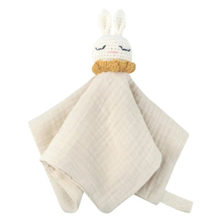 Naninha Carinhosa com Coelhinho de Crochê Ama Mamma - Ama Mamma