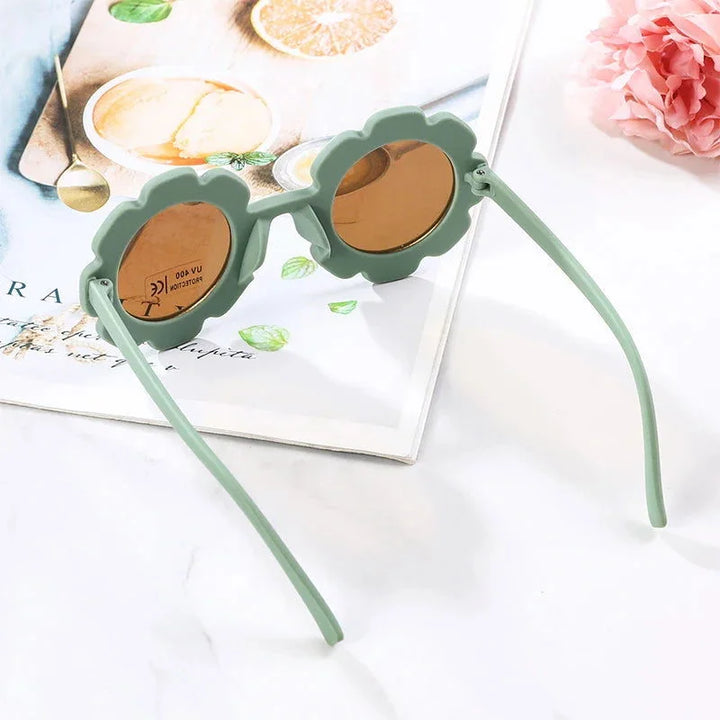Óculos de Sol Infantil com Proteção UV400 e Estilo Floral Ama Mamma - Ama Mamma