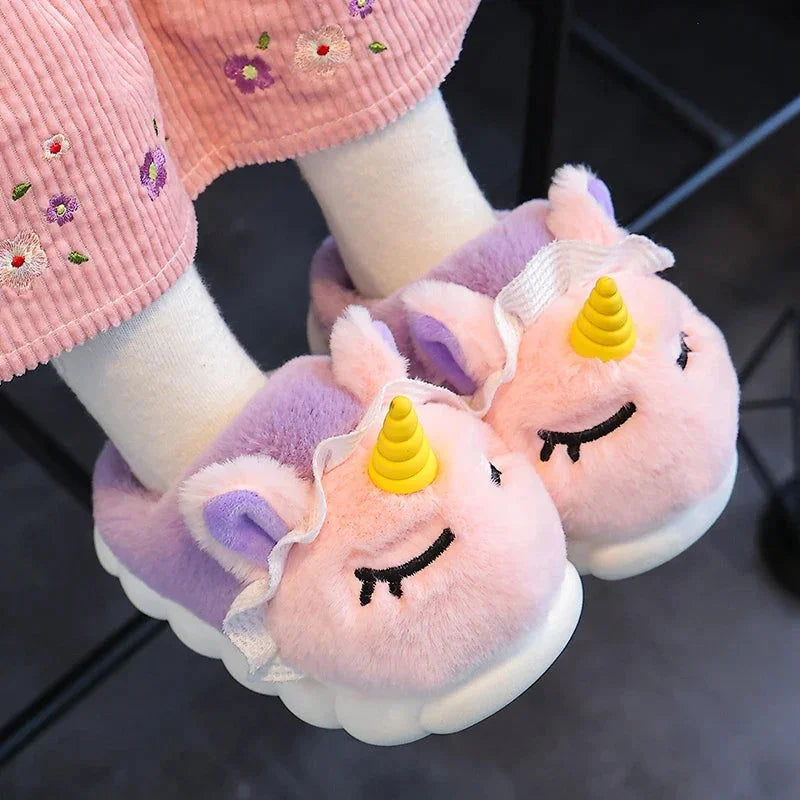 Pantufa Infantil Unicórnio Confortável Ama Mamma - Ama Mamma