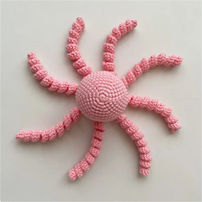 Pelúcia Crochê Polvo Encantado para Bebês Ama Mamma - Ama Mamma