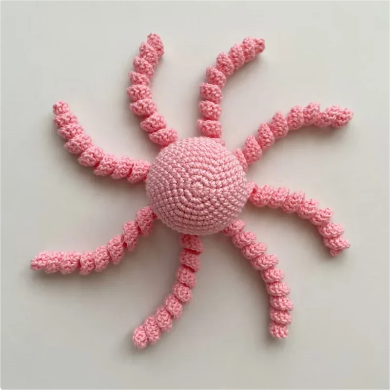 Pelúcia Crochê Polvo Encantado para Bebês Ama Mamma - Ama Mamma