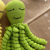 Pelúcia Crochê Polvo Encantado para Bebês Ama Mamma - Ama Mamma