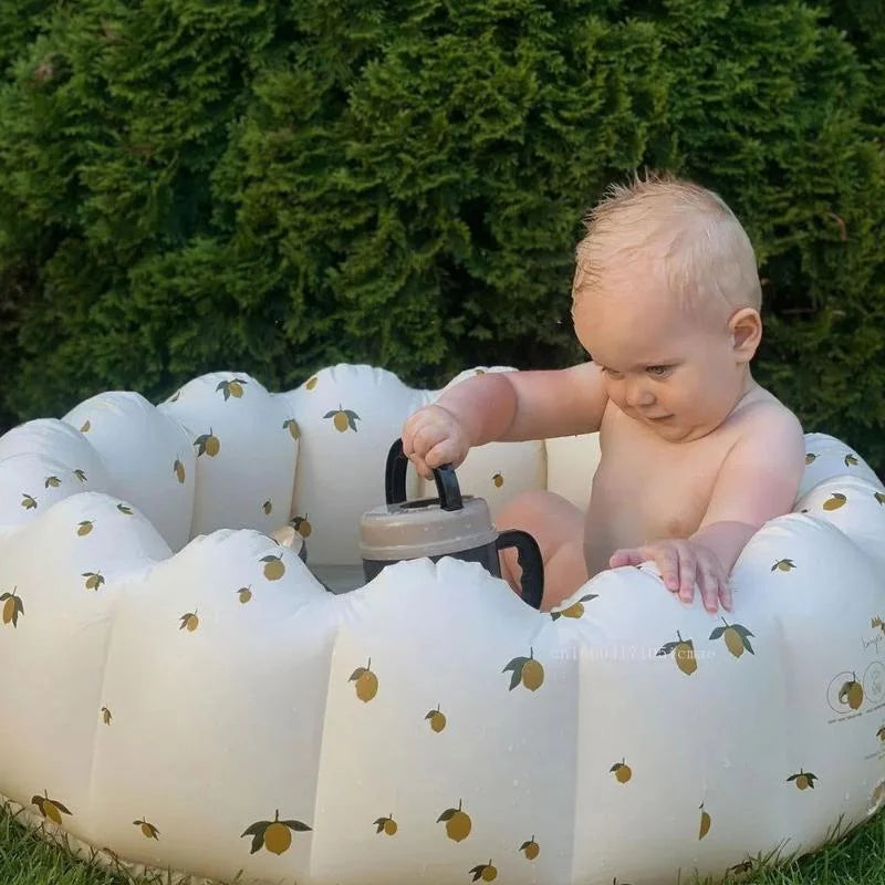 Piscina Inflável Infantil em Forma de Flor Ama Mamma