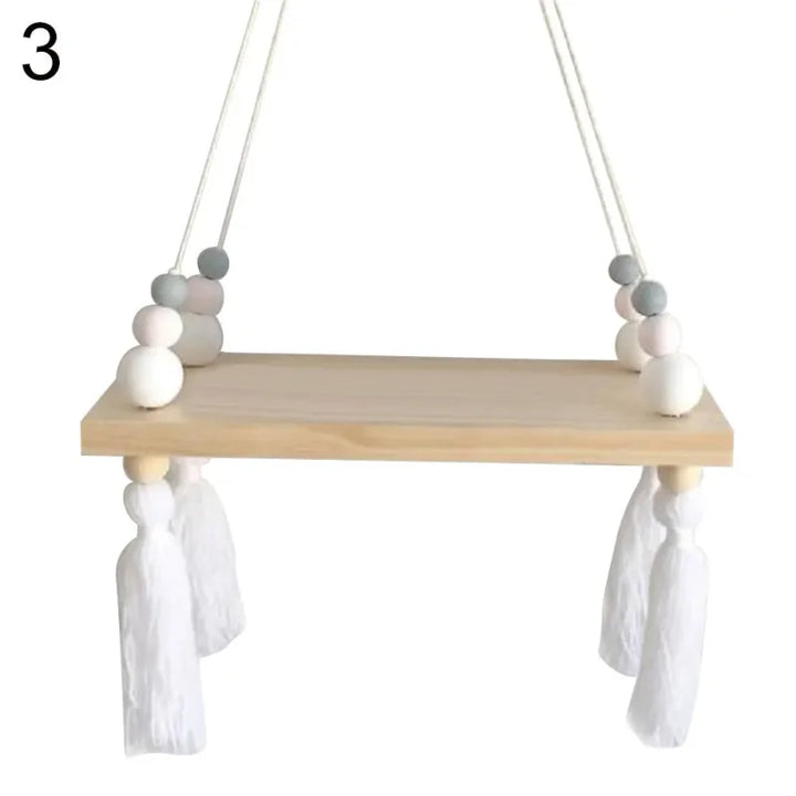 Prateleira Suspensa de Madeira Ama Mamma - Ama Mamma
