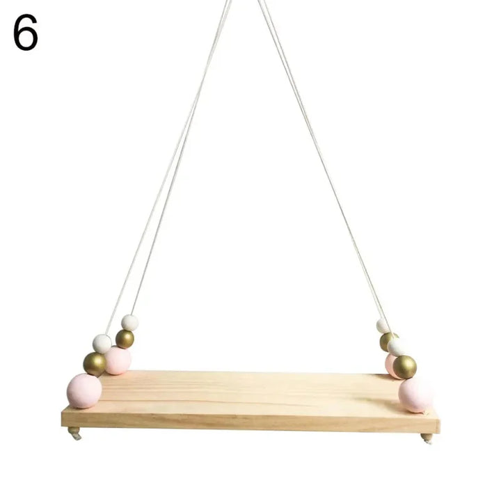 Prateleira Suspensa de Madeira Ama Mamma - Ama Mamma