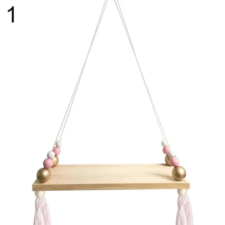Prateleira Suspensa de Madeira Ama Mamma - Ama Mamma