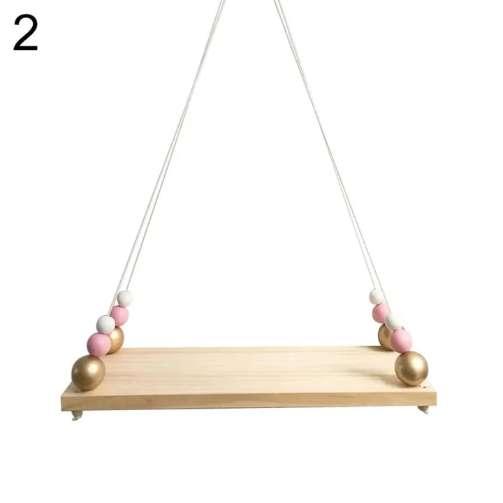 Prateleira Suspensa de Madeira Ama Mamma - Ama Mamma