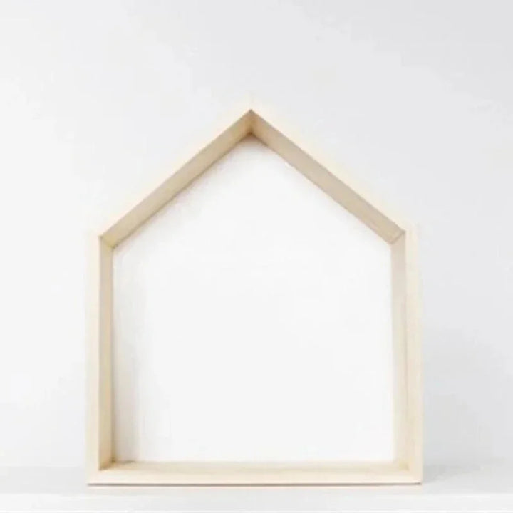 Prateleira Criativa de Parede em Forma de Casa Ama Mamma - Ama Mamma
