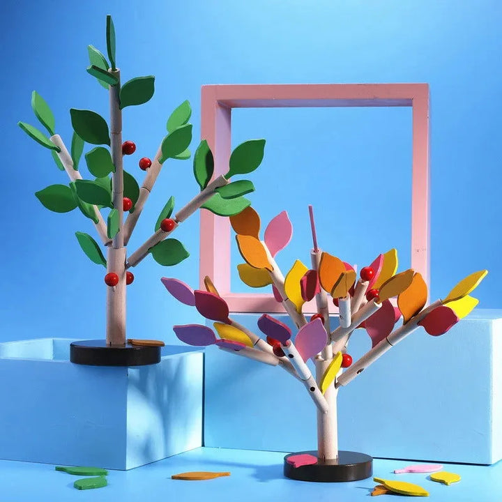 Quebra-Cabeça 3D Educativo de Madeira para Crianças Ama Mamma - Ama Mamma