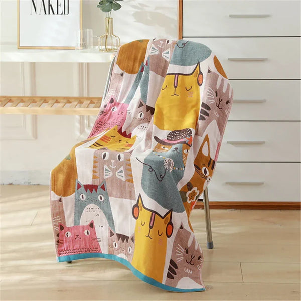 Toalha Jacquard de Algodão com Camadas Extras para Conforto Ama Mamma - Ama Mamma