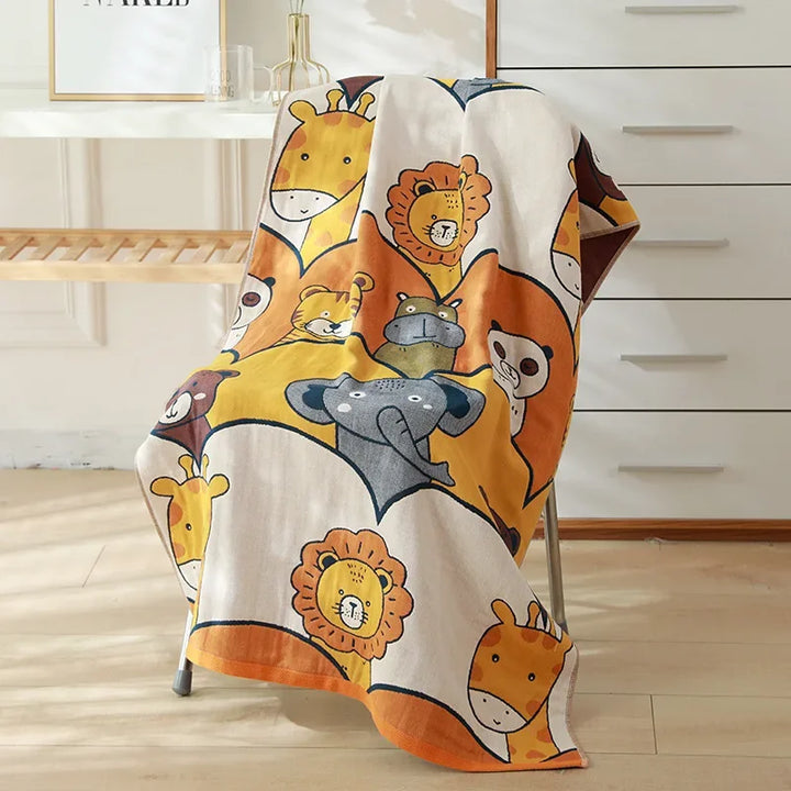 Toalha Jacquard de Algodão com Camadas Extras para Conforto Ama Mamma - Ama Mamma