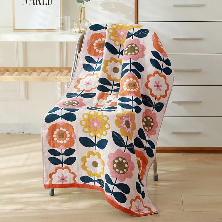 Toalha Jacquard de Algodão com Camadas Extras para Conforto Ama Mamma - Ama Mamma